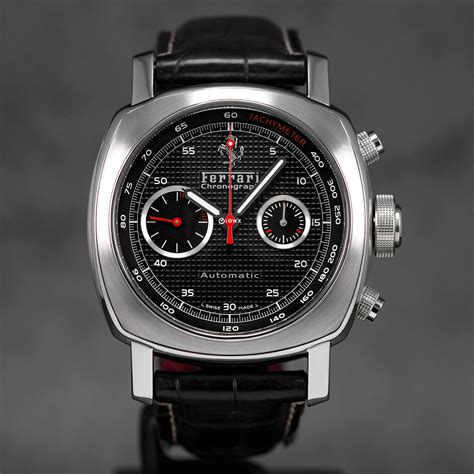 Panerai Ferrari Granturismo Chronograph Steel Black Dial 45mm 